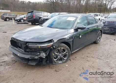 2025 Honda Accord Hybrid Ex-L from USA, damaged, VIN 1HGCY2F66SA006171